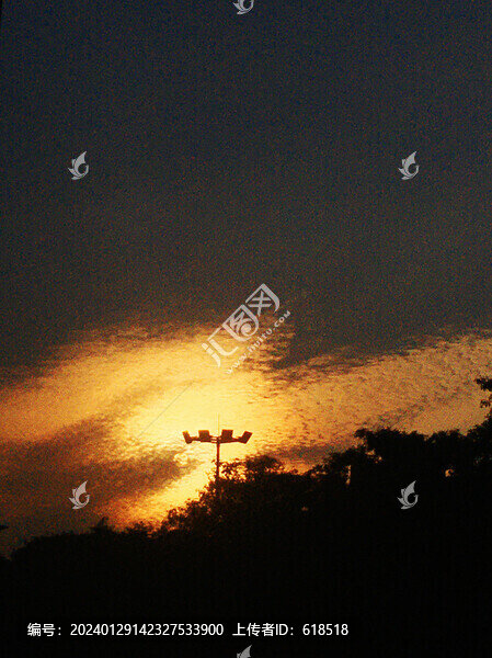夕陽晚霞