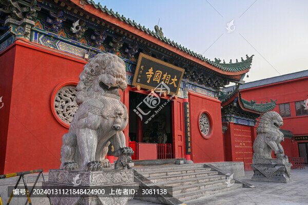 中國開封大相國寺景區(qū)建筑