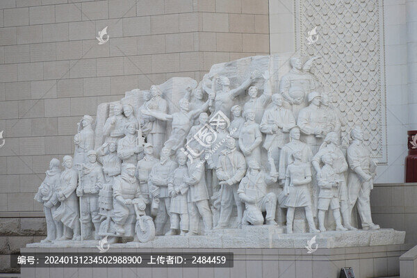 黨史博物館偉業(yè)雕塑