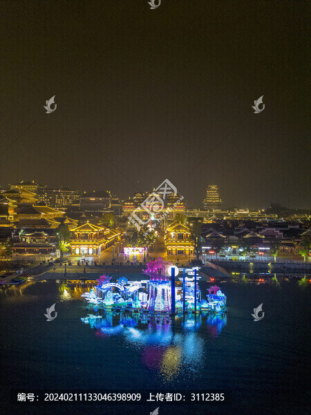 長(zhǎng)沙銅官窯夜景