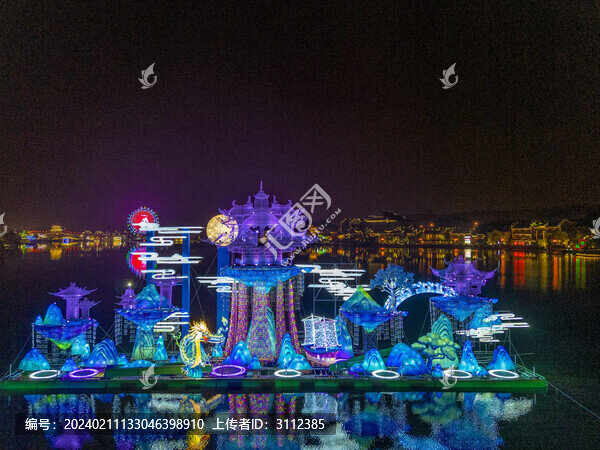 長沙銅官窯夜景