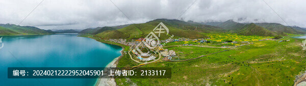 西藏羊湖白地村