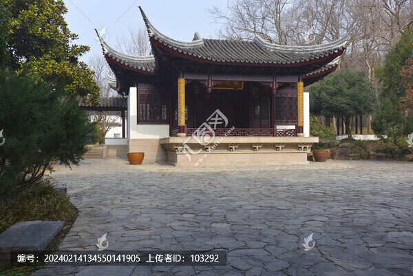 蘇州虎丘景區(qū)的古建筑