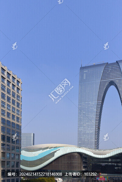 蘇州中心廣場與東方之門