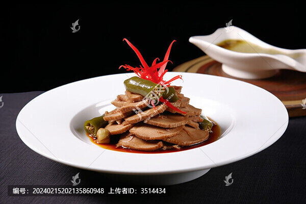 椒香鮮豬肝
