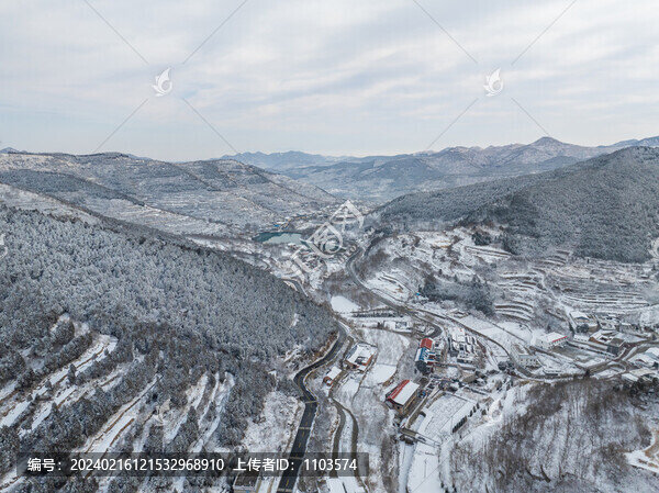 濟(jì)南彩西路雪景霧凇