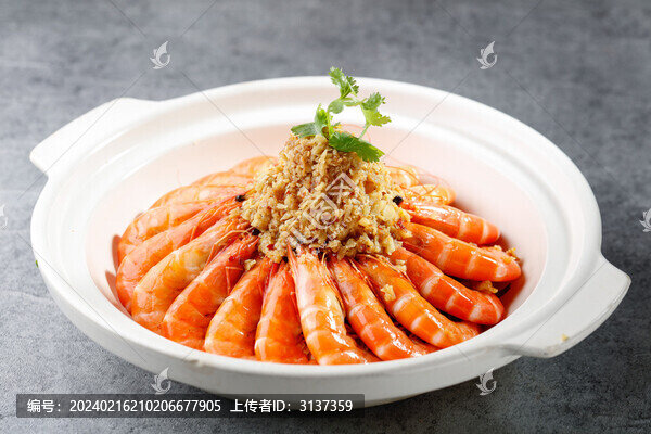 蒜蓉煮基圍蝦
