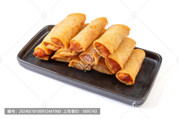 素餡春卷