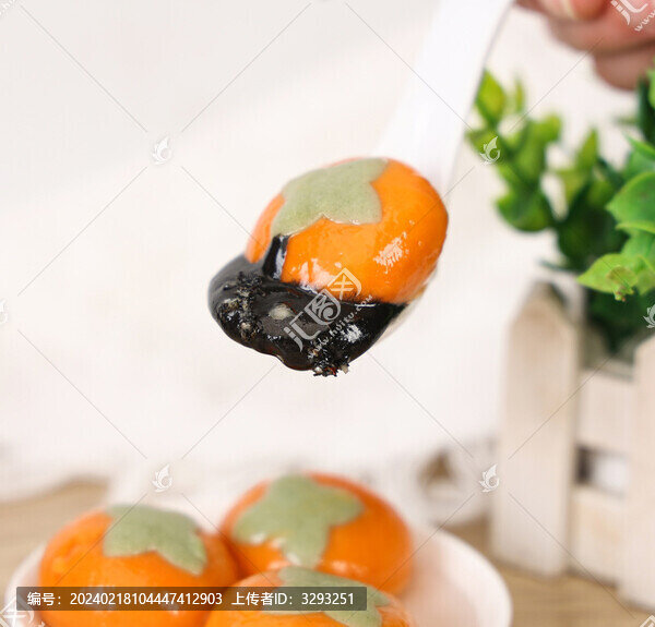 柿柿如意黑芝麻湯圓