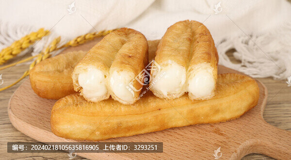 注心牛奶油條