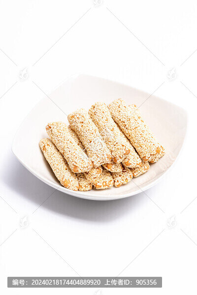 吃麻麻香芝麻糖