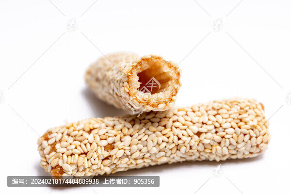 吃麻麻香芝麻糖