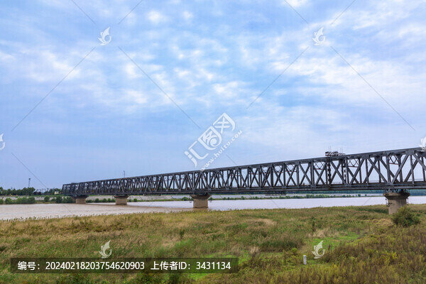 山東濟(jì)南新津浦鐵路黃河大橋