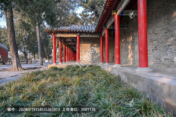 中國開封禹王臺古吹臺景區(qū)建筑