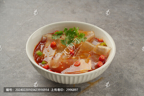 火鍋寬粉苕粉涼拌菜