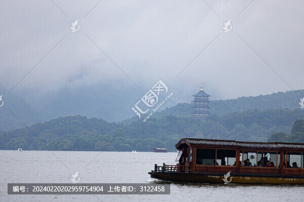 杭州西湖著名景點(diǎn)風(fēng)光