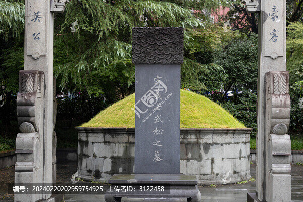 杭州西湖著名景點風光