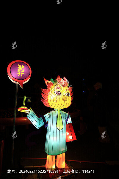 沈陽碧塘公園春節(jié)花燈