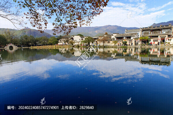 宏村南湖風(fēng)光