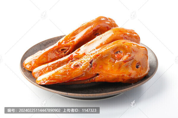 鹵鴨頭