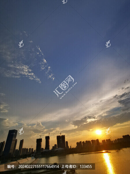 夕陽浐灞