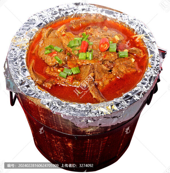 木桶牛肉