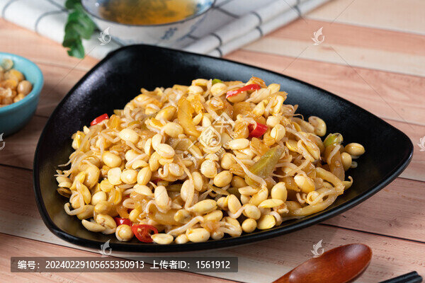 黃豆芽炒榨菜