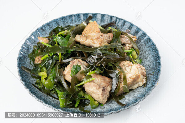 海帶絲燒排骨