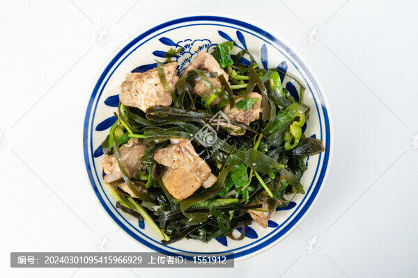 海帶絲燒排骨
