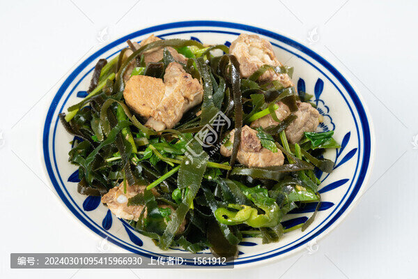 海帶絲燒排骨