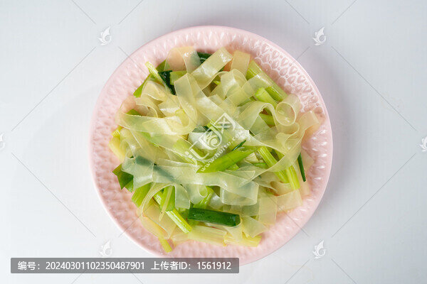 芹菜粉皮