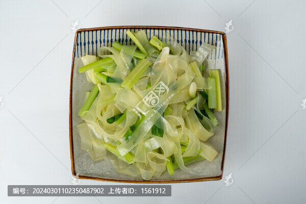 芹菜粉皮