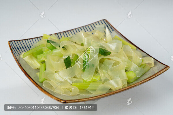 芹菜粉皮