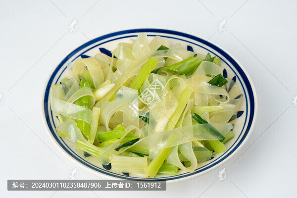 芹菜粉皮