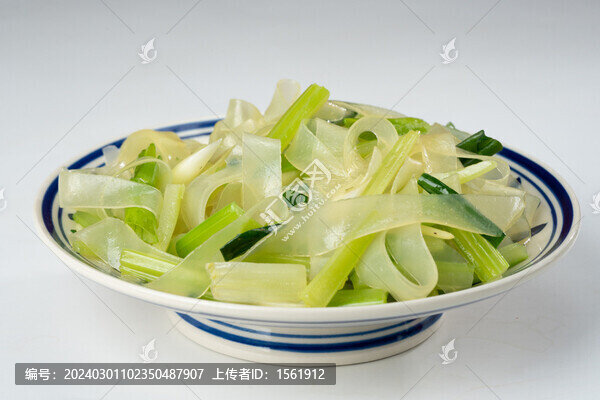 芹菜粉皮