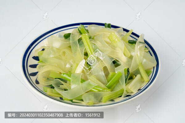 芹菜粉皮