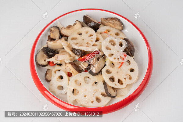 香菇藕片
