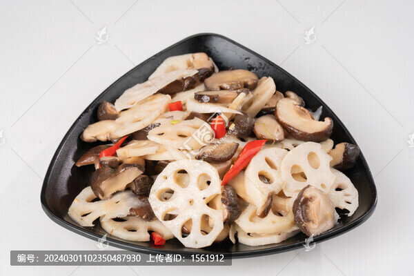 香菇藕片