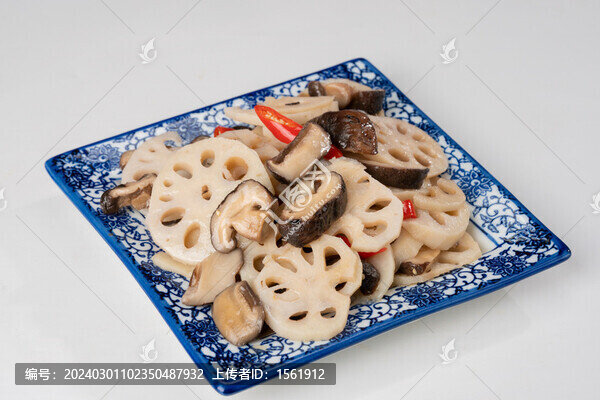 香菇藕片