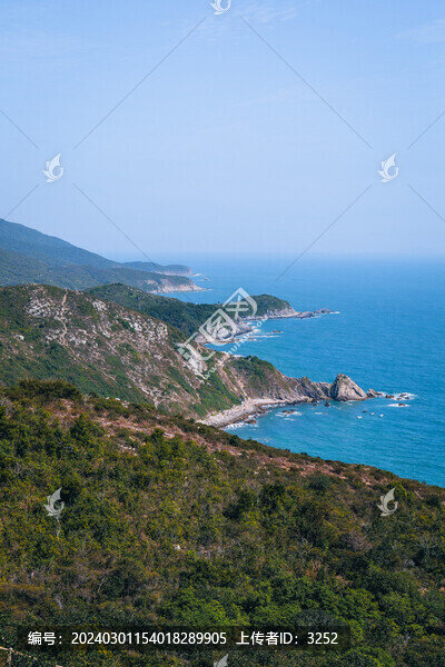 深圳西涌天文臺山海景