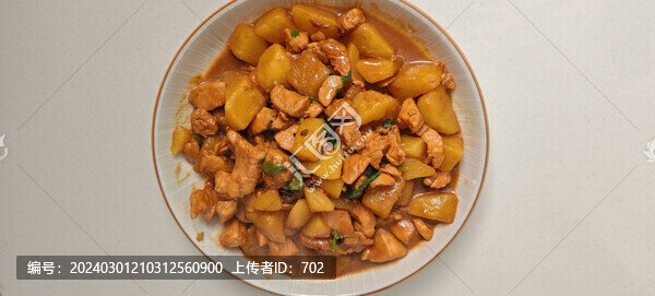 雞胸肉燉土豆