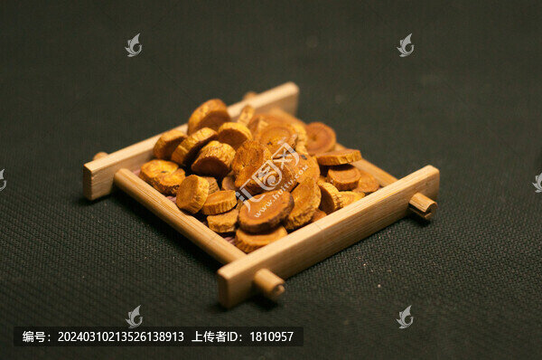灸黃芪中藥飲片
