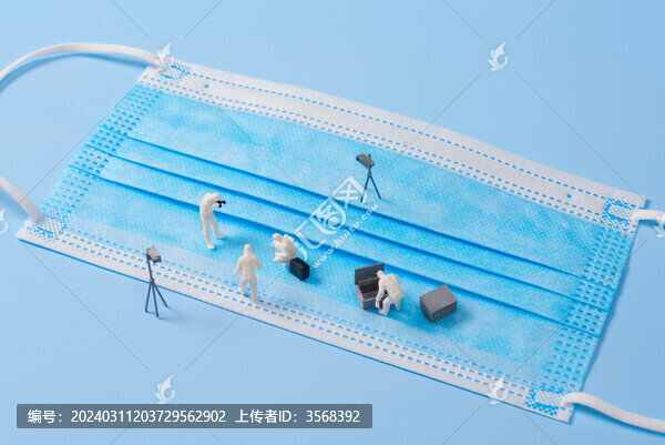 醫(yī)療口罩創(chuàng)意拍攝