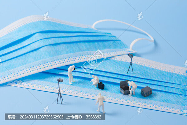 醫(yī)療口罩創(chuàng)意拍攝