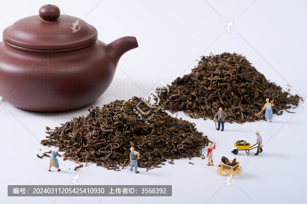 微縮創(chuàng)意茶葉與茶農(nóng)