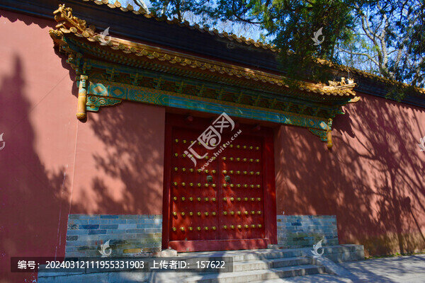 明孝陵古建筑文武方門(mén)
