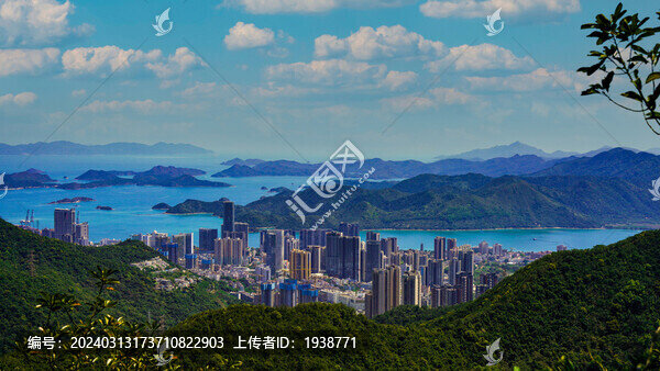 美麗深圳山海鹽田