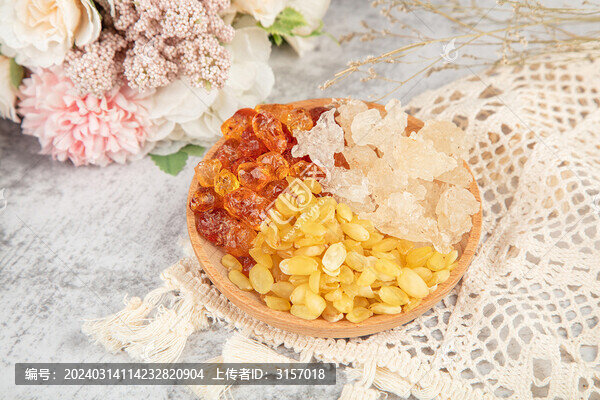 皂角米雪燕桃膠組合