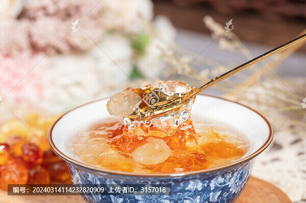 桃膠雪燕皂角米