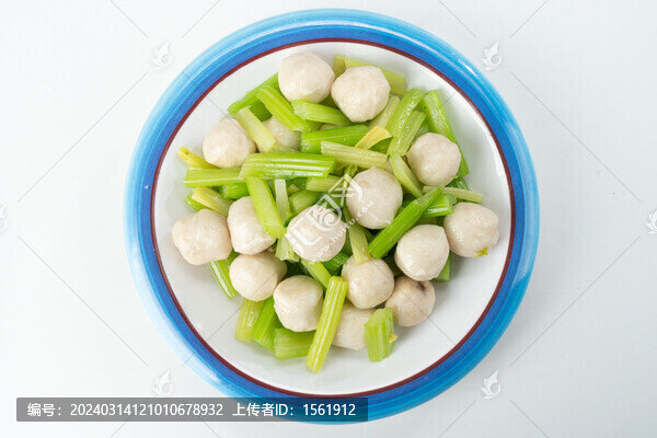 芹菜魚丸